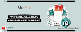Dapatkan diskon Rp 10.000 pakai Doku e-Wallet di UniPin